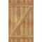 Ekena Millwork Joined Board-n-Batten Shutters w/Z-Bar, Rough Sawn Western Red Cedar, 26 7/8W x 45H, PR RBJ06Z26X045RWR - alternate 4